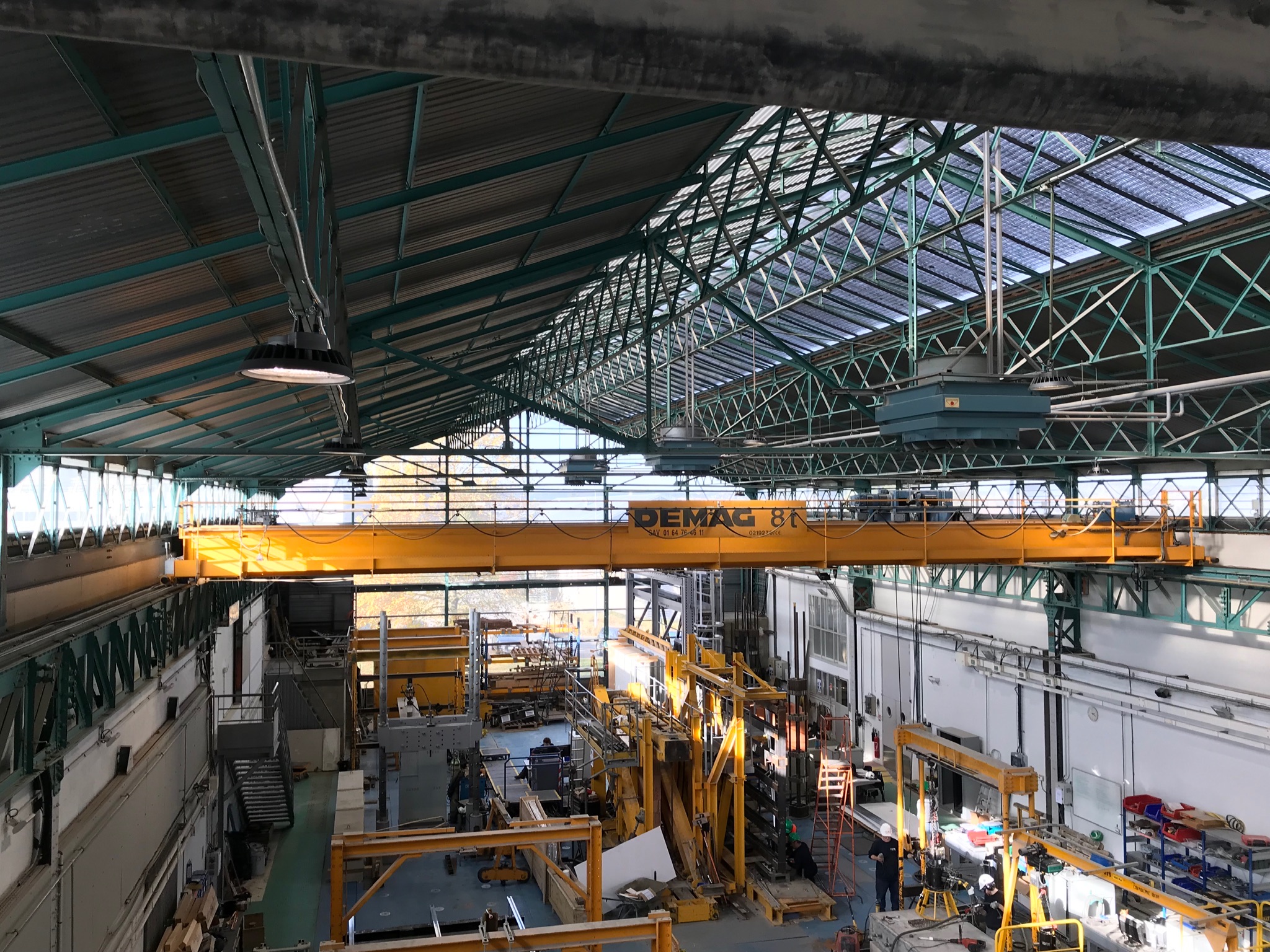 Bâtiments industriels CSTB à Marne-la-Vallée - Chantier site industriel -Génie électrique